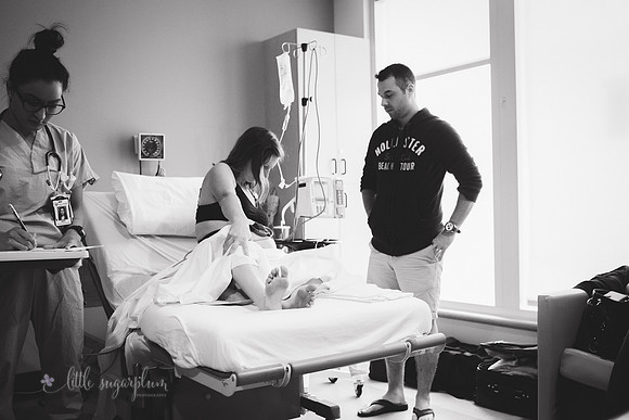 Jenn's Birth  (6) BW