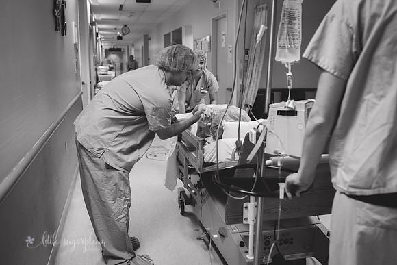Jenn's Birth  (55) BW